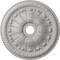 Ekena Millwork Tomango Egg & Dart Medallion (Canopies up to 6 3/4"), 27 7/8"OD x 3 7/8"ID x 2 1/2"P, Ultra White CM27TOUWF - alternate 1